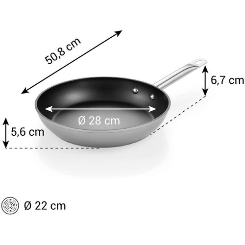 Tescoma Aluminijasta ponev z neprijemljivo povr&amp;scaron;ino &amp;oslash; 29 cm GrandChef+ &amp;ndash; Slike