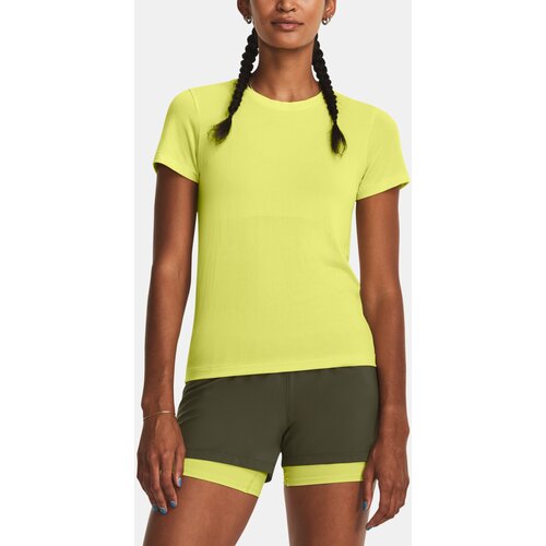 Under Armour T-Shirt UA Seamless Stride SS-YLW - Women Cijene