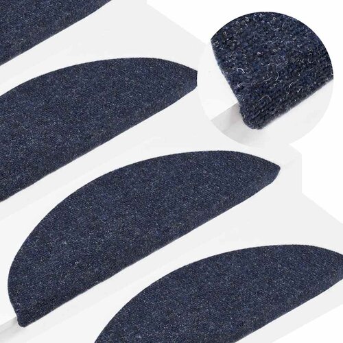 Samoljepljivi otirači za stepenice 15 kom 56x17x3 cm plavi Cijene
