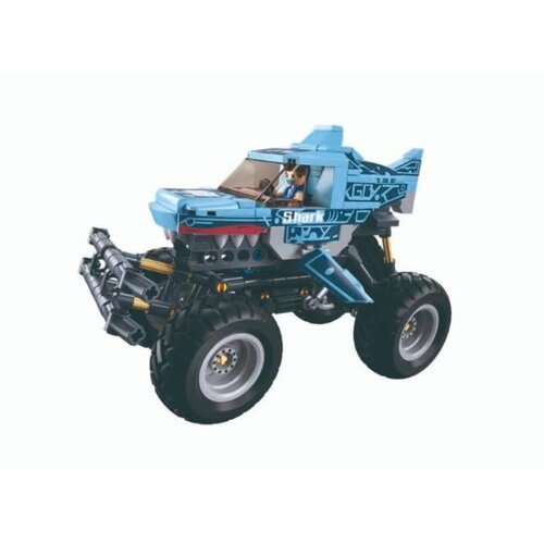 Sluban kocke, vozilo off road plavi ( A077204 ) Slike