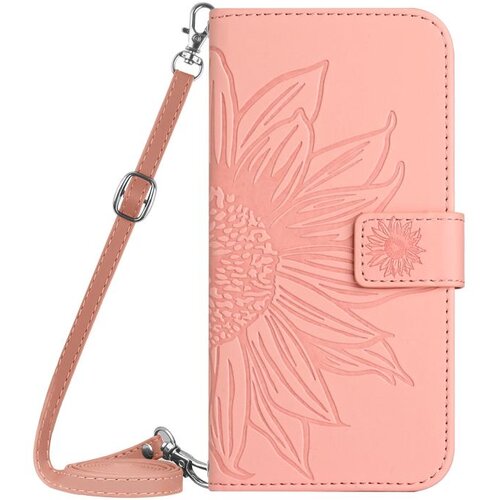 SUNSKY Eleganten ovitek etui za Samsung A36 / A37 / A56, Sončnica, Pink Slike