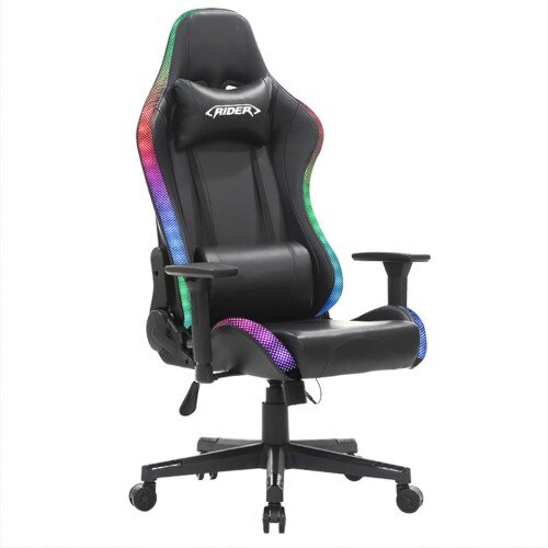 Infinity gaming stolica Rider 1410 LED RGB Black Cene