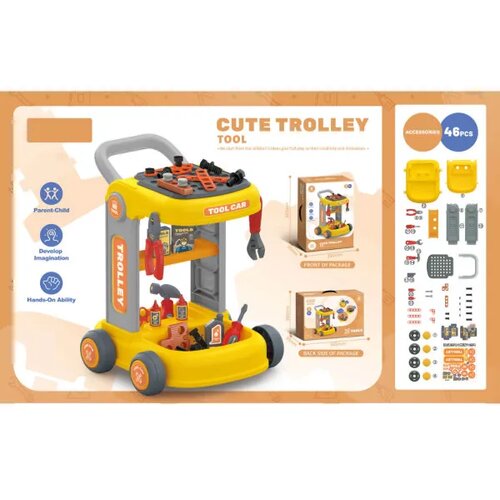 MRX TOYS Merx igračka kolica za alat 46 el Cijene