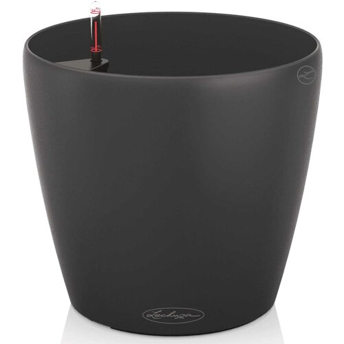 LECHUZA Okrasni lonec Classico Color 28 - Temno siva Cene