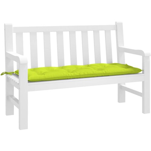  The Living Store Blazina za vrtno klop svetlo zelena 120x50x7 cm oxford tkanina - Blazina Za Vrtno Klop, (21445381) Slike
