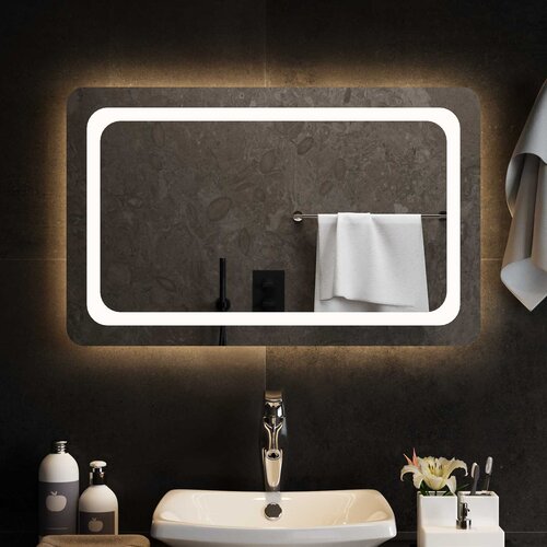  LED kupaonsko ogledalo s ogledalom *Transparent*an 80 x 50 cm Slike