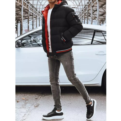 DStreet Reversible men's winter jacket black TX4204 Cene