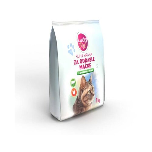 Master Hrana za mačke sa okusom govedine 1kg Lucky Pet Slike