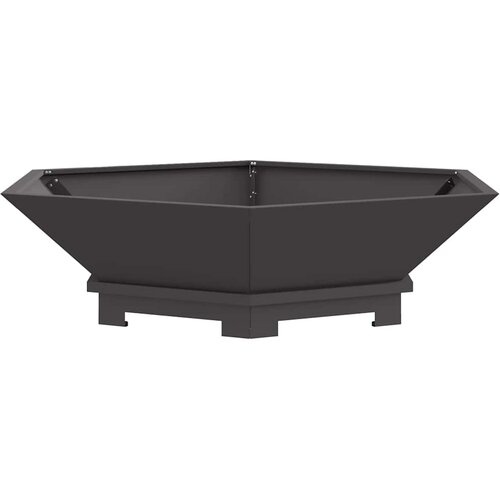  Kamin Crna 100 x 100 x 28 cm Čelik Slike