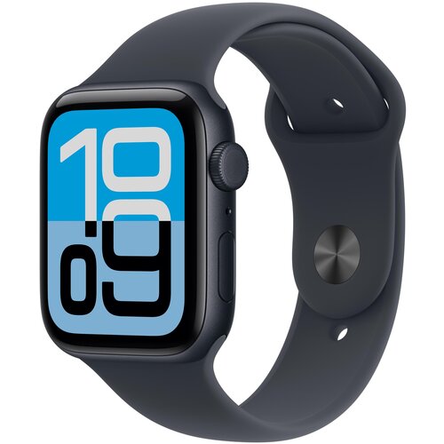 Apple Watch SE 3&nbsp;GPS + Cellular 44mm&nbsp;Midnight Aluminium Case with Midnight Sport Band - M/L, (5000011429) Cene