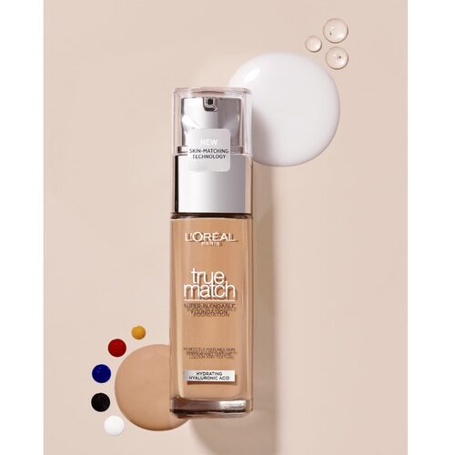 L&amp;acute;Or&amp;eacute;al Paris True Match Tekući puder 6N Honey Slike