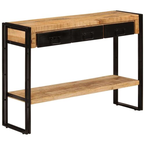  Konzolni stol 110 x 30 x 76 cm od masivnog drva manga Slike