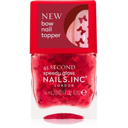Nails Inc. 45 Second Speedy Gloss hitro su&amp;scaron;eči lak za nohte odtenek Bonnie 2x14 ml Slike