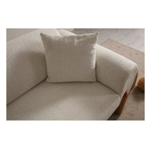 Atelier Del Sofa Trosed Lyke, 228x88x75 cm, Krem boja Slike