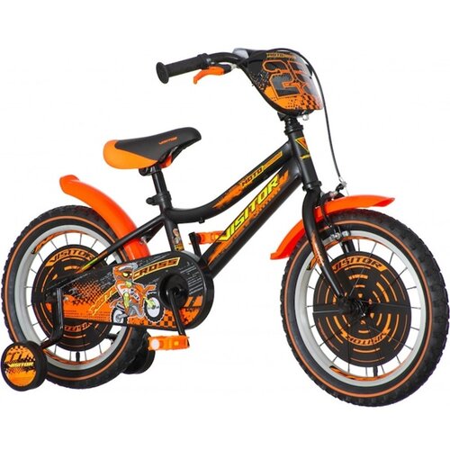  Dečiji bicikl crno oranž 20&amp;quot; moto cross Slike