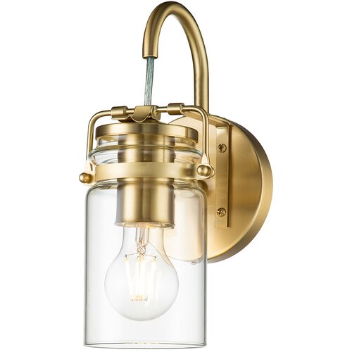 Elstead Lighting Elstead Kichler Brinley Stenska svetilka iz brušenega medenine, (22099005) Cene