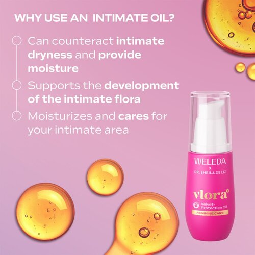 Weleda vlora Velvet Protection Oil - 30 ml Slike