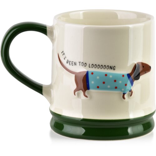 Mondex skodelica porcelan Affekdesign By Doxie 8x12x9 bela 1kos, (5000300819) Cene