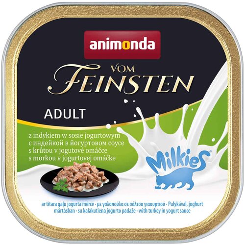 Animonda Vom Feinsten Cat Adult Ćuretina U Sosu Od Jogurta - 100 g Slike