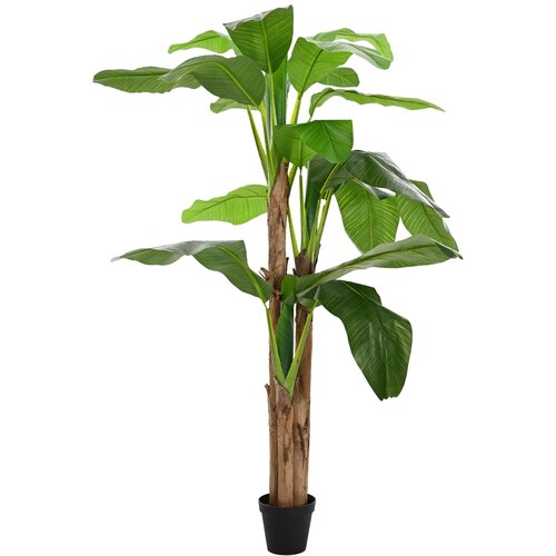  Umjetno banana drvo Zelena 125 x 25 x 250 cm Tkanina i bambus Cijene