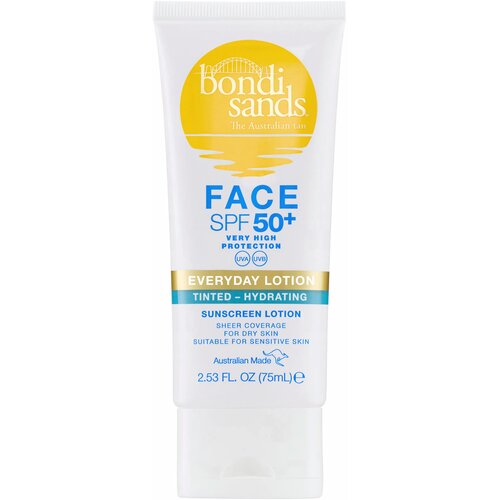 Bondi Sands Tinted &amp;amp; Hydrating Everyday Face Lotion SPF 50+ - 75 ml Slike
