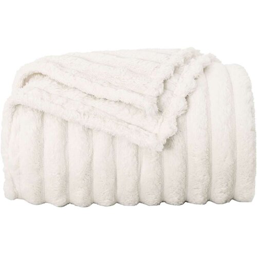  Odeja krema 150 x 130 cm Flis, (5000288224) Cene