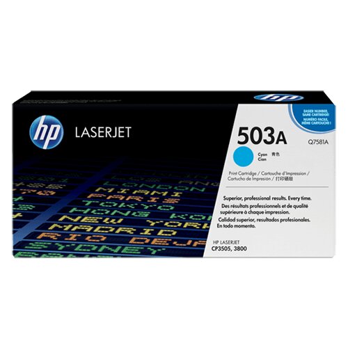 HP Toner Q7581A 503A (modra), original Cene
