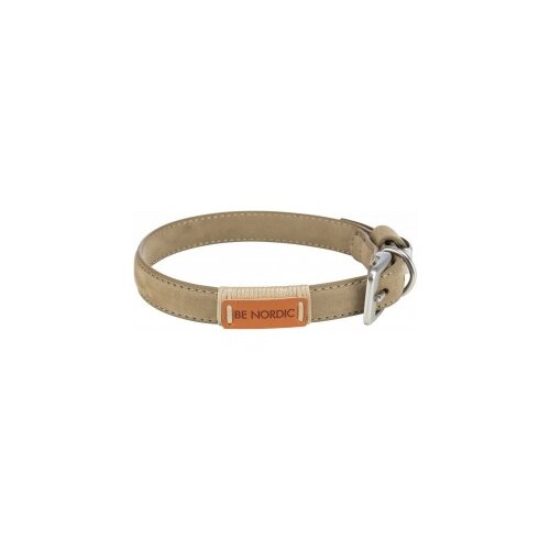 Be nordic ogrlica koža l 50-56cm/25mm bež Slike