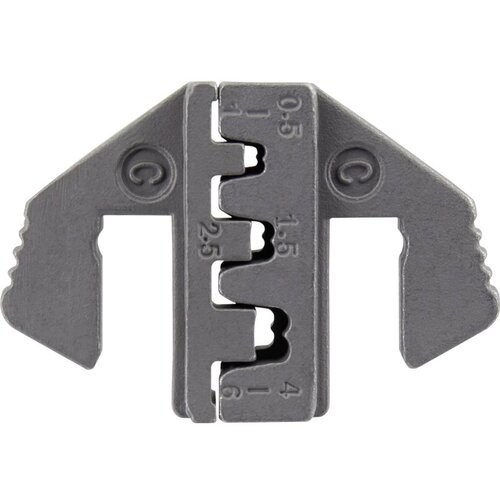 Toolcraft PLE-0C TO-7875681 razmaknica za krimpanje plosnati utikač 0.5 do 6 mm² Pogodno za marku (kliješta) TOOLCRAF Cene