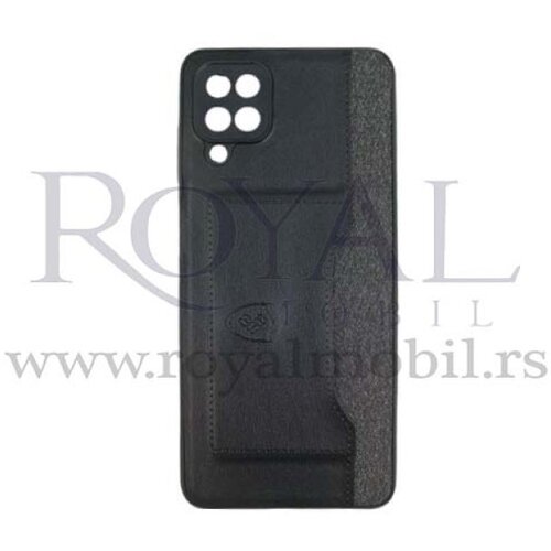  futrola leather textil sa dzepicem za xiaomi redmi 9A crna Slike