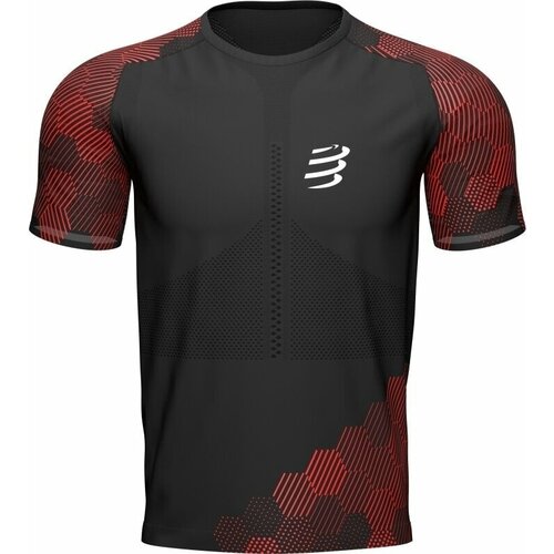 Compressport Racing SS Tshirt M Black/Red M Slike