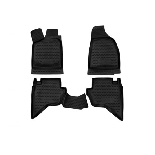 Element Tipske gumene patosnice Ford Ranger (2007-2011), 2 komada, Crne Cene