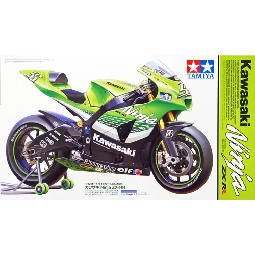 Tamiya 300014109 Kawasaki Ninja ZX-RR #55 2006 model motocikla za sastavljanje 1:12