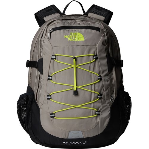 The North Face Ruksak 'Borealis Classic' bež siva / svijetlozelena / crna Cene