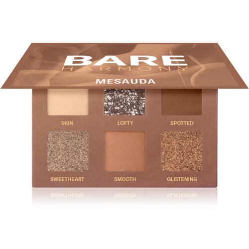 Mesauda Milano Bare Harmony paleta senčil za oči odtenek 206 Timeless Nude 6x1 g Cene