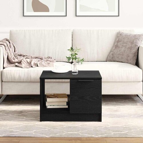  Kava Stol Crni hrast 50 x 50 x 36 cm Konstruirano drvo Cene