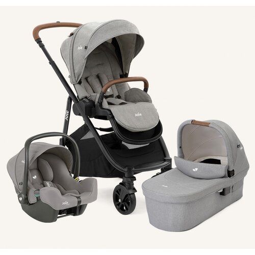 Joie Kolica za bebe Versatrax Coal, 3u1, Svetlosiva Slike