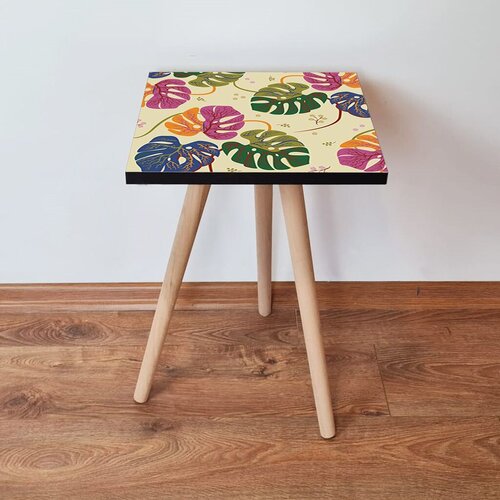 Hanah home klub sto Shp139, 35x42x35 cm, Šareni Cene