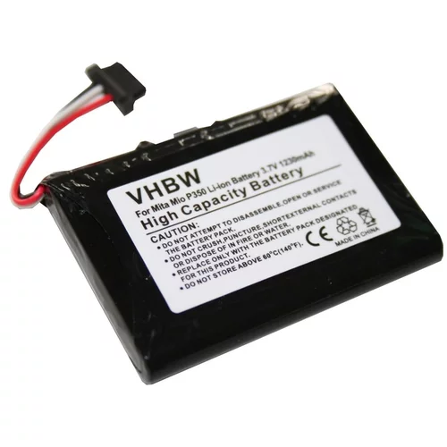 VHBW baterija za falk N30 / N40 / N80 / N120, 1200 mah