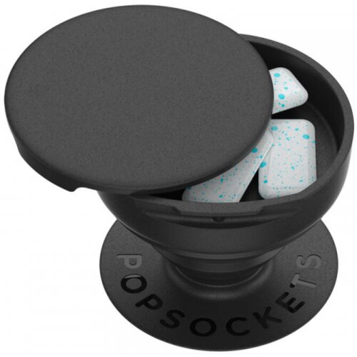 Popsockets držalo / stojalo PopGrip Stash Black Slike