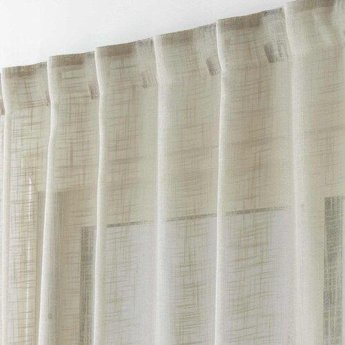 Douceur d int&amp;eacute;rieur Smeđa prozirna zavjesa 140x240 cm Haltona &amp;ndash; Slike