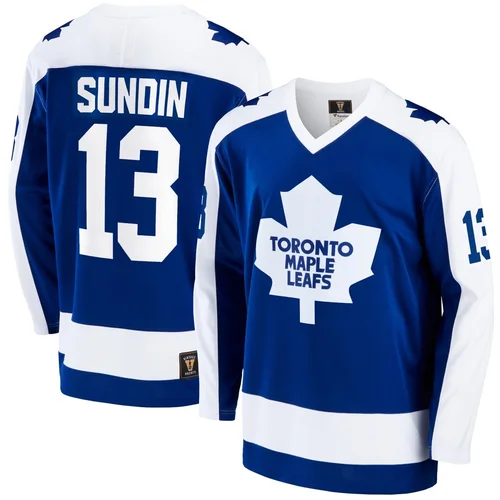 Fanatics Breakaway Jersey NHL Vintage Toronto Maple Leafs Jersey Mats Sundin 13