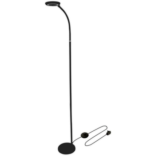 Avide stajaća svjetiljka Angel (12 W, Visina: 139 cm, Boja svjetla: Neutralno bijelo, Crna) Slike
