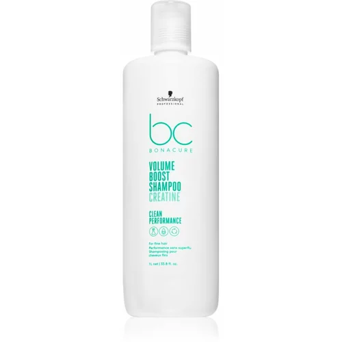 Schwarzkopf bc bonacure volume boost creatine šampon za volumen za tanku kosu 1000 ml za žene