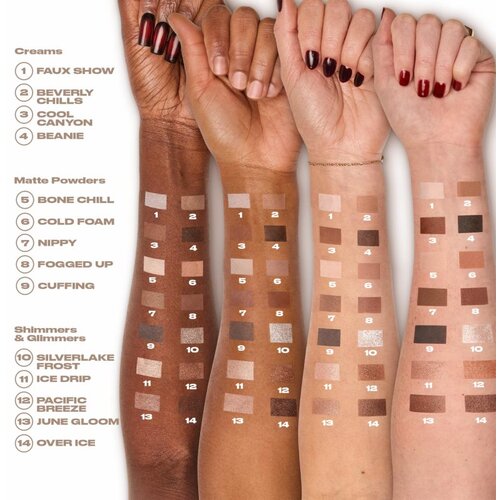 Urban Decay Naked Shaped paleta senčil za oči odtenek Cool 160.6 g Slike