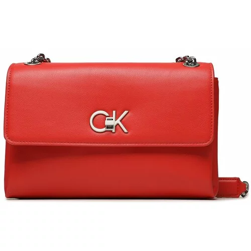 Calvin Klein Ročna torba Re-Lock Ew Conv Crossbody K60K610749 Rdeča