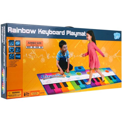  Preproga z zvočnimi učinki klavirja Colorful Rain Slike