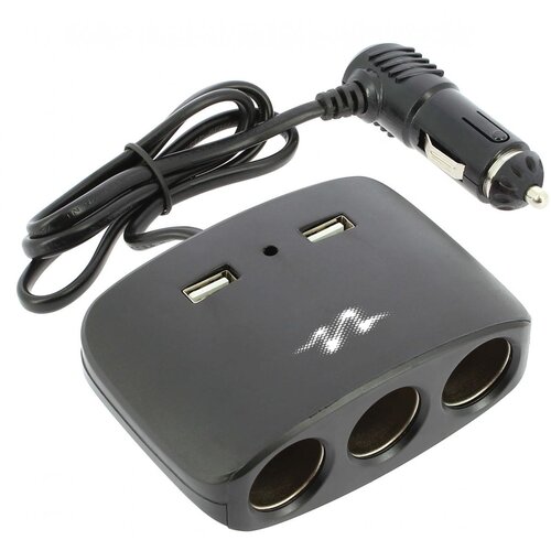 Sumex punjac za kola 3xMESTO za upaljac i 2x usb crni Cene