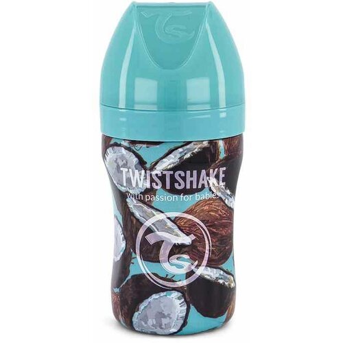 Twistshake Anti-Colic Flašica / Nerđajući Čelik 260Ml Coconut Slike