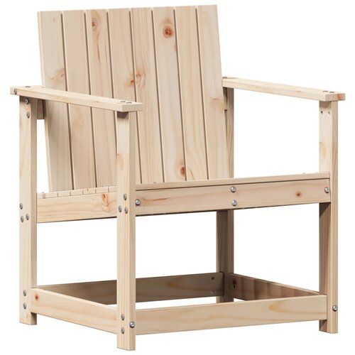 Maison Chic Vrtni Stoli - Stol za vrt 62x56x77 cm trdna borovina JS548, (21878173) Slike